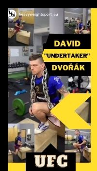 Zátěžová vesta Heavy Weight a David Undertaker Dvořák UFC